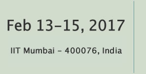 Date & Venue: Feb 13-15 2017; Indian Institute of Science, Bangalore, India.